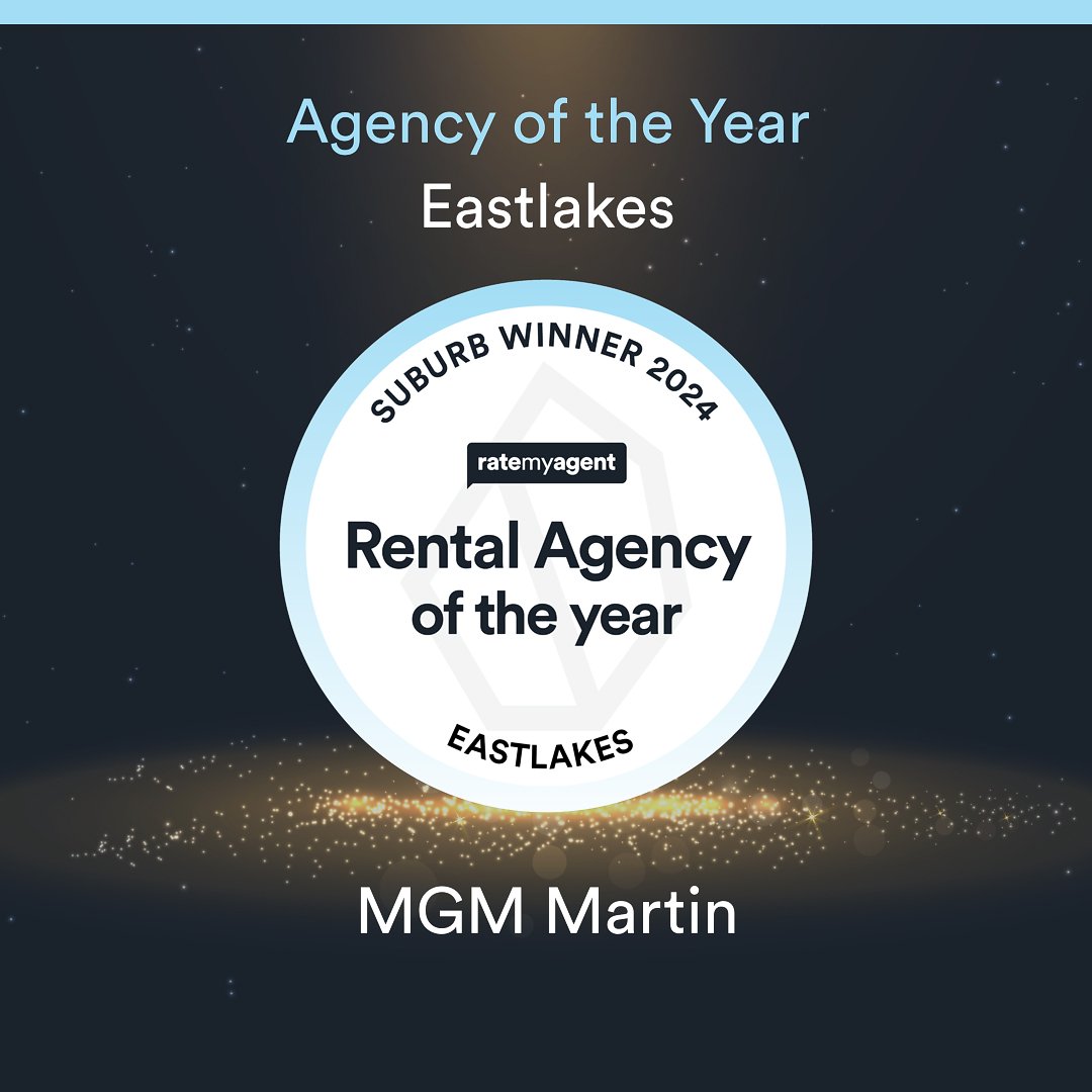 Suburb winner Rental Agency Award Rate My Agent